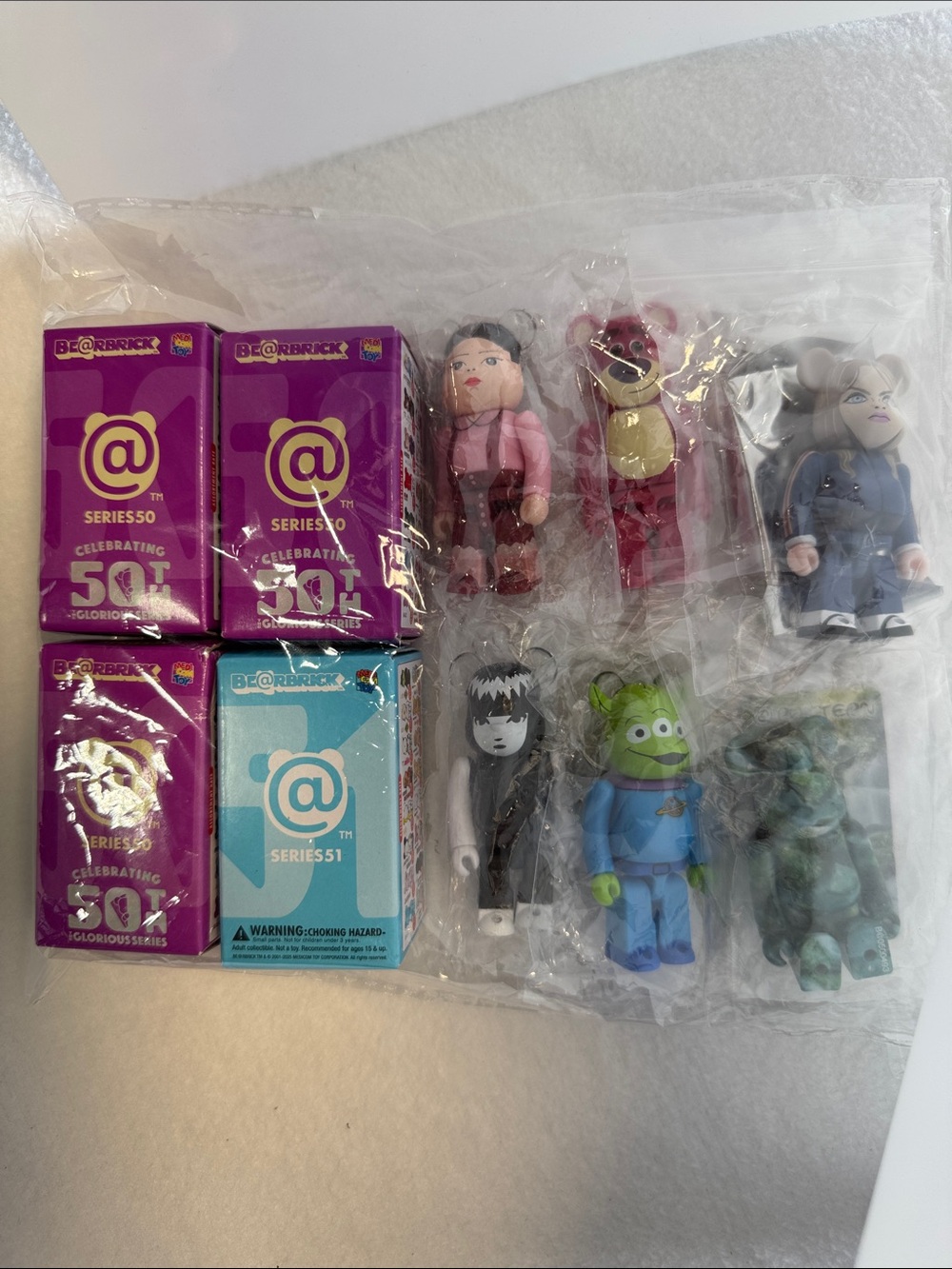 Bearbrick 100% Assorted Figures -lot of 10
